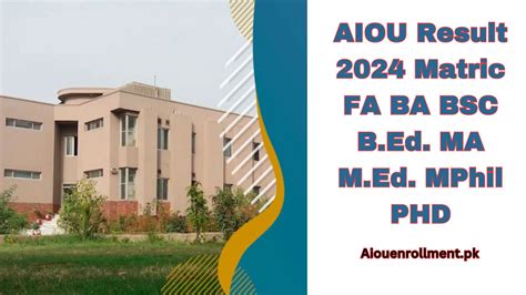 aiou result fa 2023